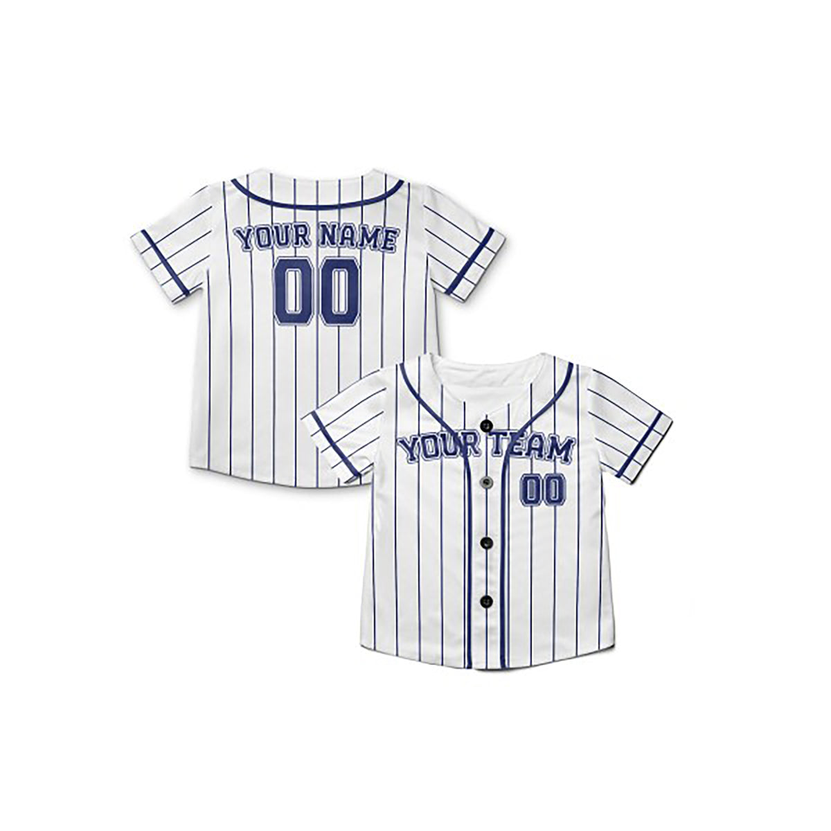 Personalized Milwaukee Brewers Baseball Jersey - White Pinstripe Style, Custom Name & Number-7