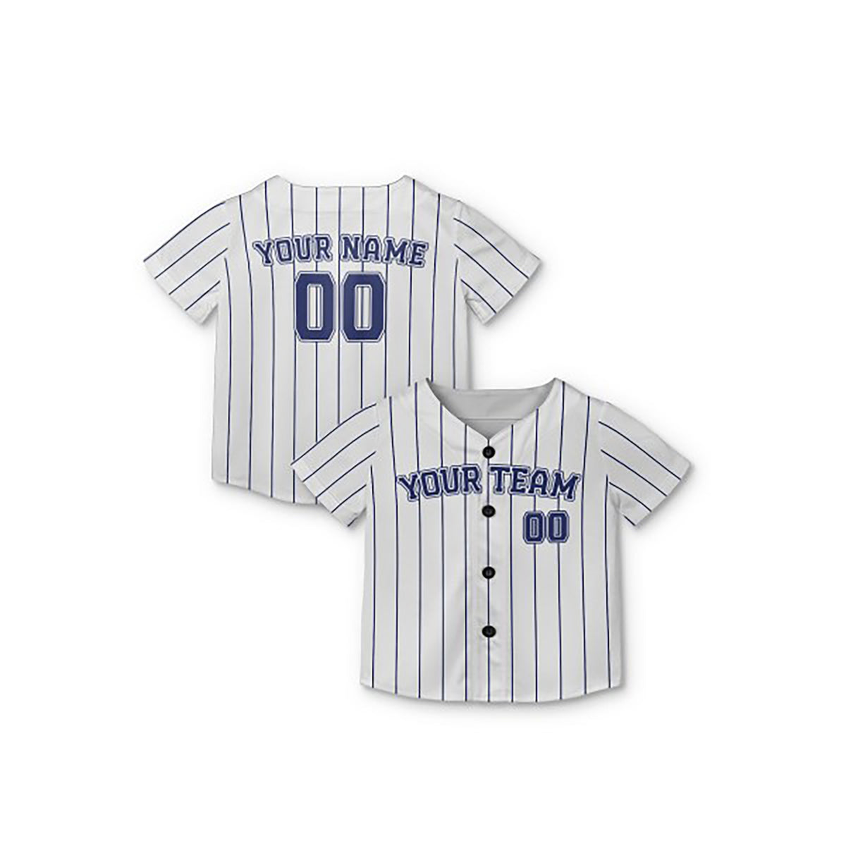Personalized Milwaukee Brewers Baseball Jersey - White Pinstripe Style, Custom Name & Number-8