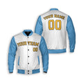 Personalized Milwaukee Brewers Varsity Jacket – White Sky Blue City Style, Custom Name & Number-3