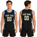 Personalized Milwaukee Bucks Basketball Jersey - Black Fast Break Player Statement Style, Custom Name & Number-1