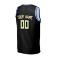 Personalized Milwaukee Bucks Basketball Jersey - Black Fast Break Player Statement Style, Custom Name & Number-4