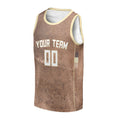 Personalized Milwaukee Bucks Basketball Jersey - Brown Swingman Select Series Style, Custom Name & Number-3