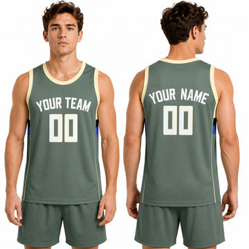 Personalized Milwaukee Bucks Basketball Jersey - Green Swingman Icon Style, Custom Name & Number-1