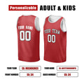 Personalized Milwaukee Bucks Basketball Jersey - Red 2014/15 Hardwood Classics Style, Custom Name & Number-2