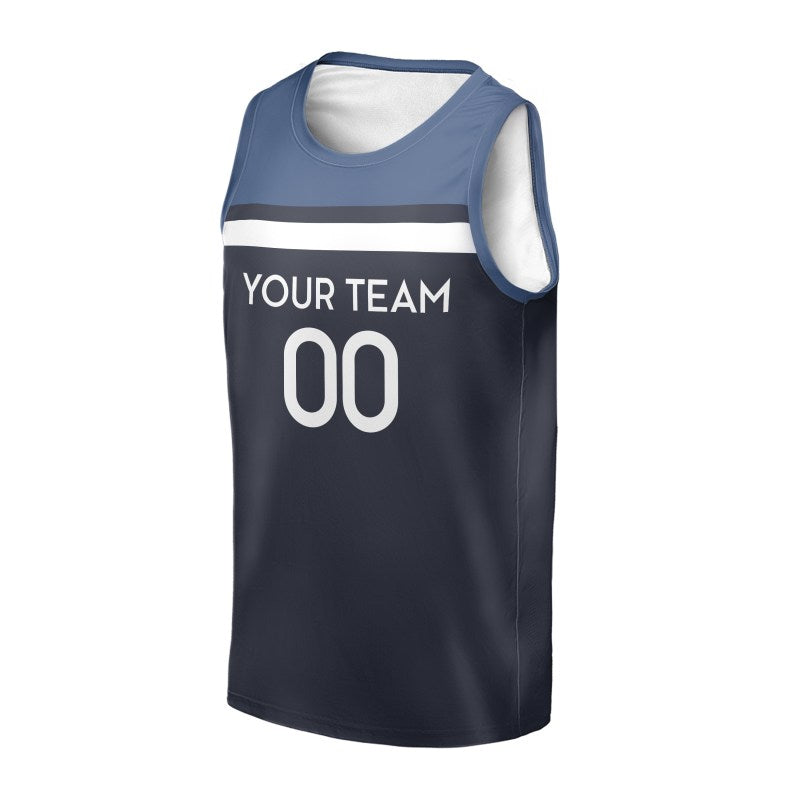 Personalized Minnesota Timberwolves Basketball Jersey - Navy Swingman Icon Style, Custom Name & Number-3