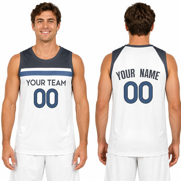 Personalized Minnesota Timberwolves Basketball Jersey - White Swingman Association Style, Custom Name & Number-1