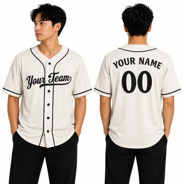 Personalized Minnesota Twins Baseball Jersey - Cream Alternate Style, Custom Name & Number-1