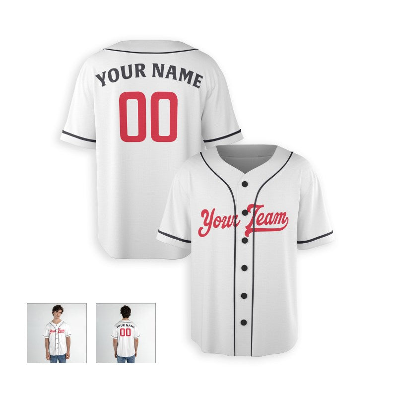 Personalized Minnesota Twins Baseball Jersey - White Home Style, Custom Name & Number-4