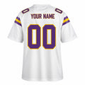 Personalized Minnesota Vikings 1998 Football Jersey – White Legacy Retired Player Style, Custom Name Patch, Team Name, Number & Logo-4