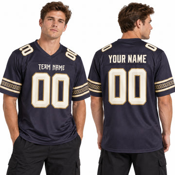 Personalized Minnesota Vikings 2026 Football Jersey – Purple Rivalries Style, Custom Name Patch, Team Name, Number & Logo-1
