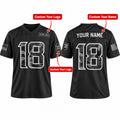 Personalized Minnesota Vikings 2026 Salute to Service Football Jersey – Black, Custom Name Patch, Team Name, Number & Logo-2