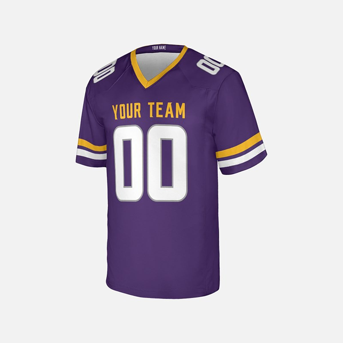 Personalized Minnesota Vikings Football Jersey - Purple Fan Style, Custom Name & Number-4