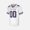 Personalized Minnesota Vikings Football Jersey - White Alternate Style, Custom Name & Number-3