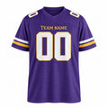 Personalized Minnesota Vikings Football Jersey – Purple Vapor F.U.S.E. Limited Style, Custom Name Patch, Team Name, Number & Logo-3