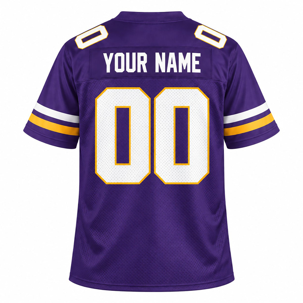 Personalized Minnesota Vikings Football Jersey – Purple Vapor F.U.S.E. Limited Style, Custom Name Patch, Team Name, Number & Logo-4