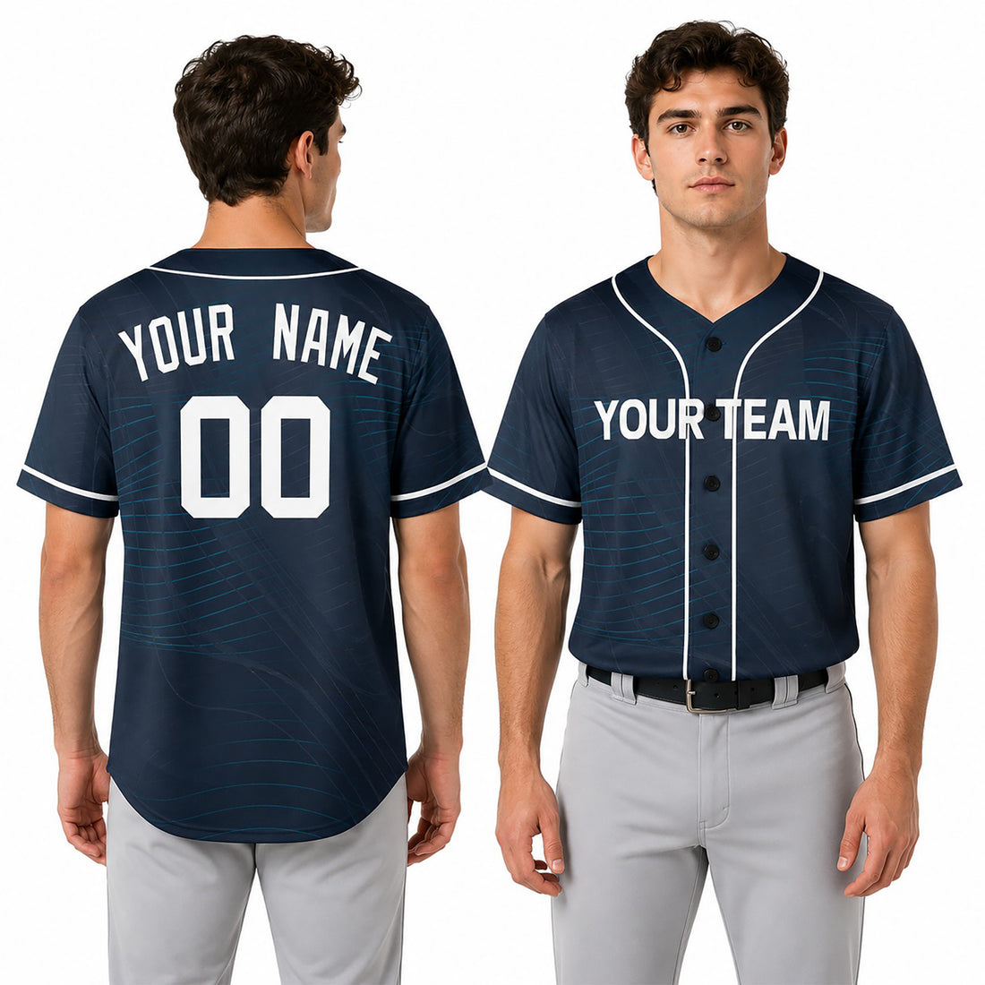 Personalized National League Baseball Jersey - Navy 2023 All-Star Game Limited Style, Custom Name & Number-1