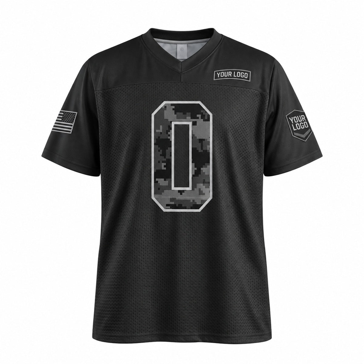 Personalized New England Patriots 2026 Salute to Service Football Jersey – Black, Custom Name Patch, Team Name, Number & Logo-3