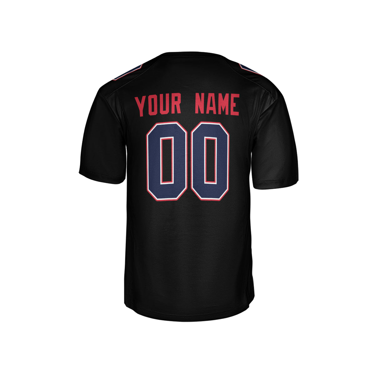Personalized New England Patriots Football Jersey - Black Game Collection Style, Custom Name & Number-5