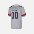 Personalized New England Patriots Football Jersey - Gray Inverted Legend Player Style, Custom Name & Number-4