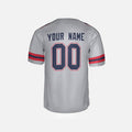 Personalized New England Patriots Football Jersey - Gray Inverted Legend Player Style, Custom Name & Number-5