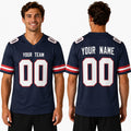 Personalized New England Patriots Football Jersey - Navy Alternate Style, Custom Name & Number-1