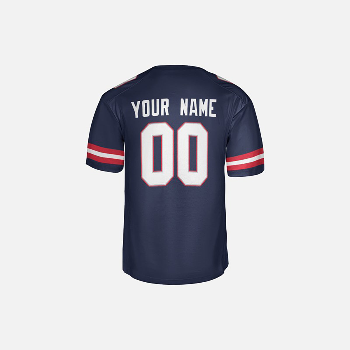 Personalized New England Patriots Football Jersey - Navy Alternate Style, Custom Name & Number-4