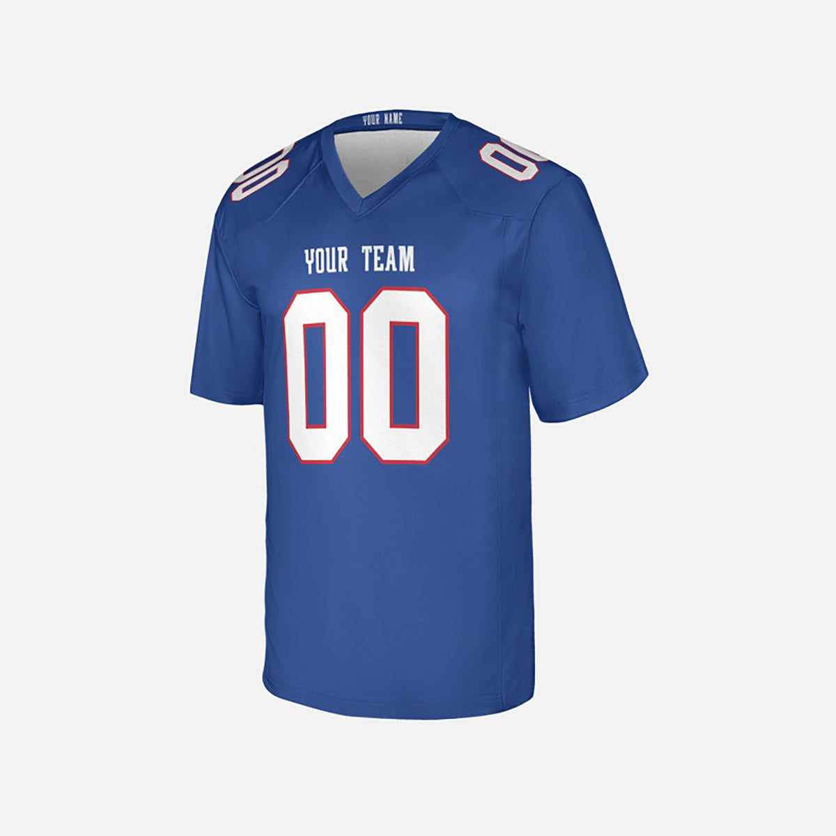 Personalized New England Patriots Football Jersey - Royal Legacy Fan Style, Custom Name & Number-4