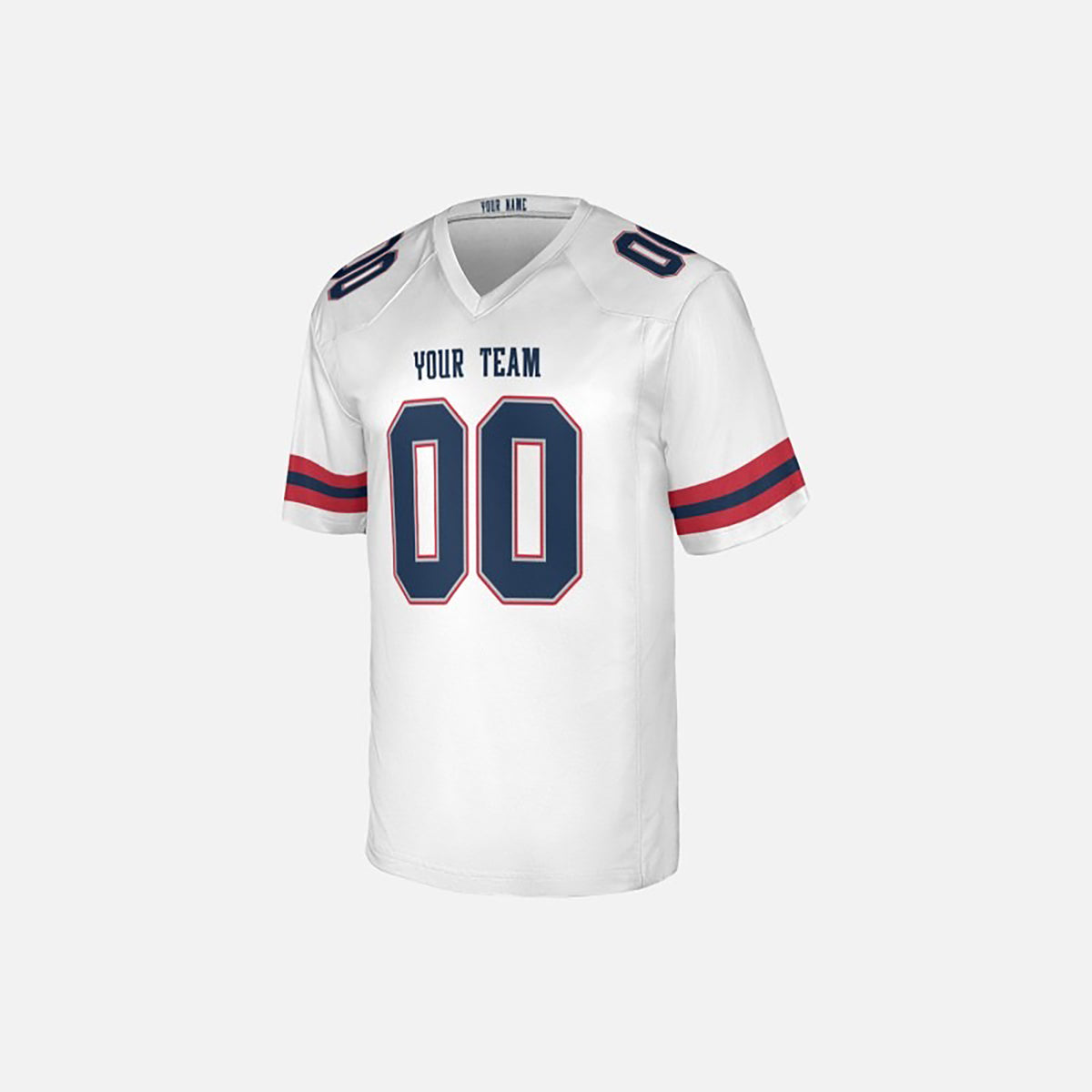 Personalized New England Patriots Football Jersey - White Alternate Style, Custom Name & Number-4