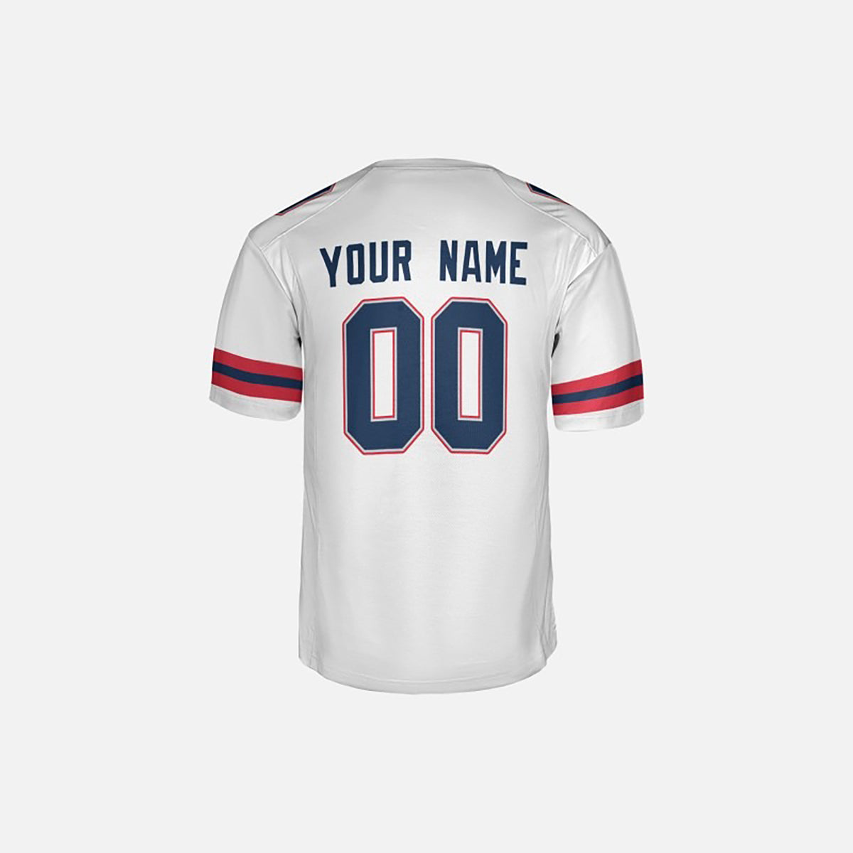 Personalized New England Patriots Football Jersey - White Alternate Style, Custom Name & Number-5