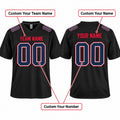 Personalized New England Patriots Football Jersey – Carbon Black Fashion Style, Custom Name Patch, Team Name, Number & Logo-2