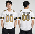 Personalized New Orleans Saints Football Jersey - White Alternate Style, Custom Name & Number-1