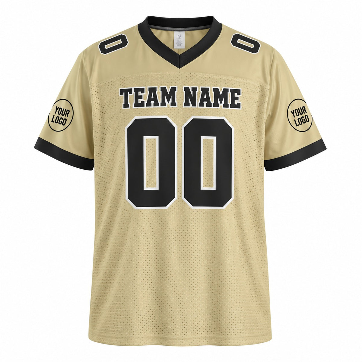 Personalized New Orleans Saints Football Jersey – Gold Gameday Alternate Limited Style, Custom Name Patch, Team Name, Number & Logo-3