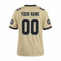 Personalized New Orleans Saints Football Jersey – Gold Gameday Alternate Limited Style, Custom Name Patch, Team Name, Number & Logo-4