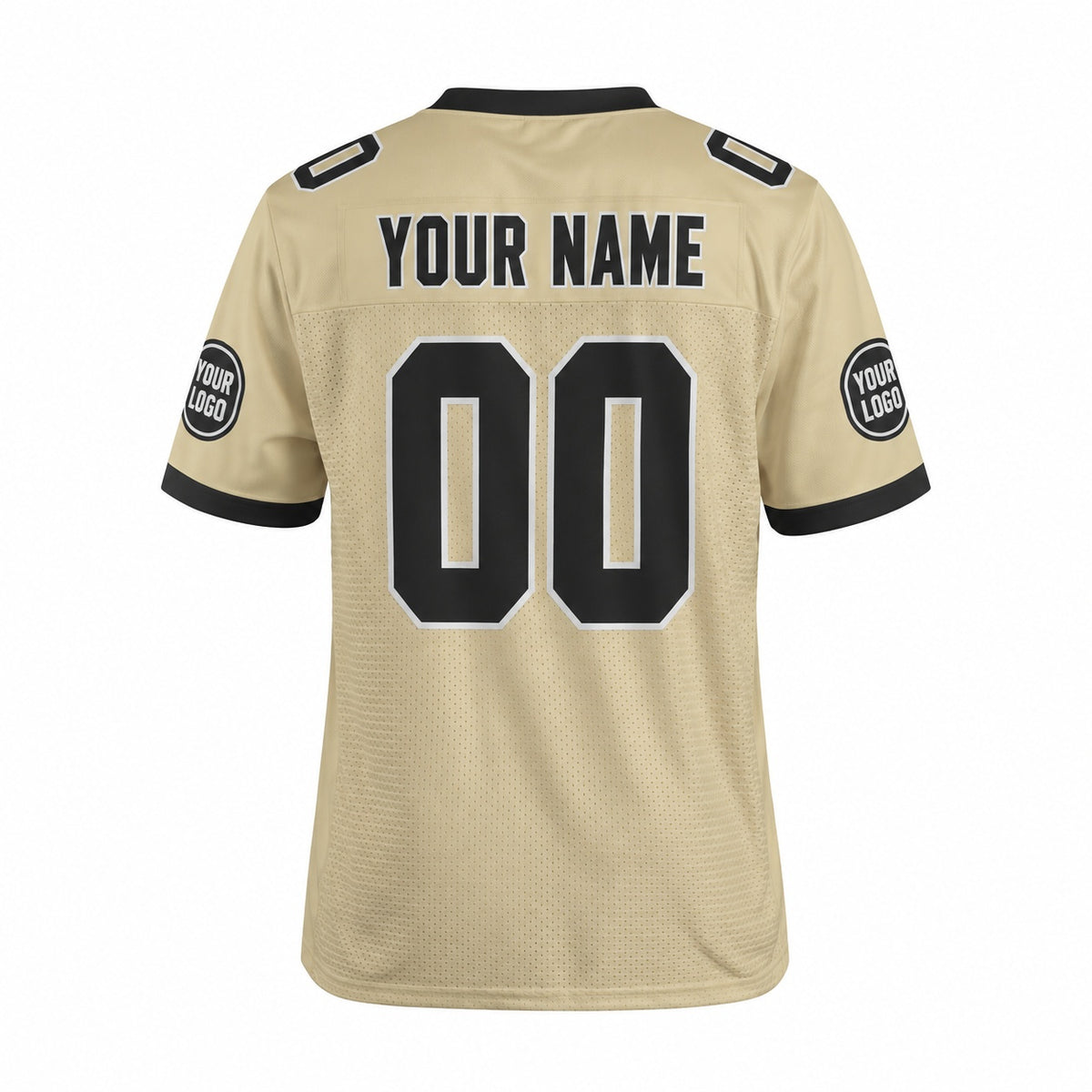 Personalized New Orleans Saints Football Jersey – Gold Gameday Alternate Limited Style, Custom Name Patch, Team Name, Number & Logo-4
