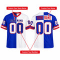 Personalized New York Giants 1986 Football Jersey – Royal White Split Legacy Style, Custom Name Patch, Team Name, Number & Logo-2