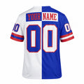 Personalized New York Giants 1986 Football Jersey – Royal White Split Legacy Style, Custom Name Patch, Team Name, Number & Logo-4