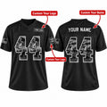 Personalized New York Giants 2026 Salute to Service Football Jersey – Black, Custom Name Patch, Team Name, Number & Logo-2