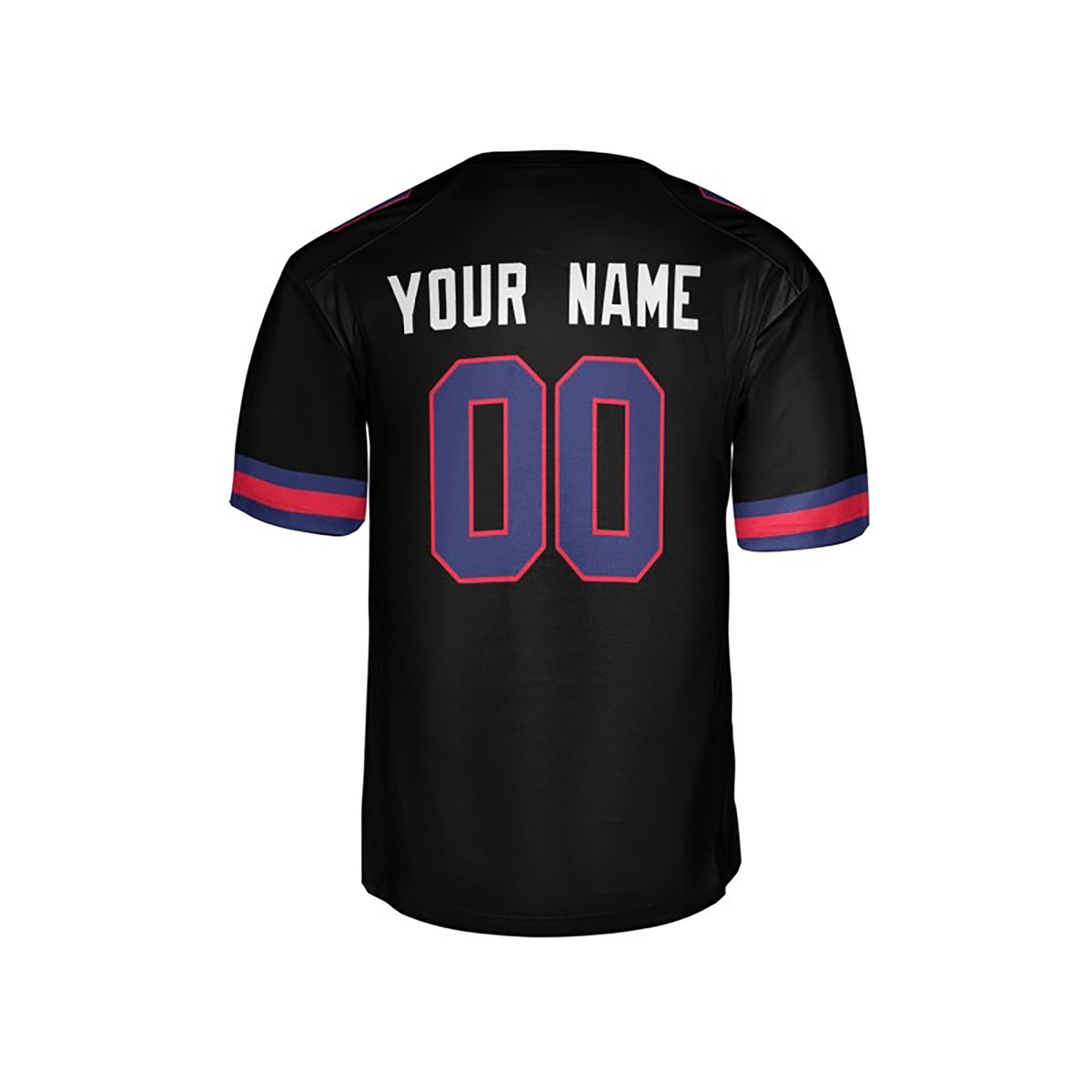 Personalized New York Giants Football Jersey - Black Fashion Game Style, Custom Name & Number-5