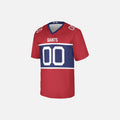 Personalized New York Giants Football Jersey - Century Red Alternate Style, Custom Name & Number-2