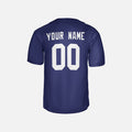 Personalized New York Giants Football Jersey - Royal Fan Style, Custom Name & Number-4