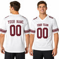 Personalized New York Giants Football Jersey - White Fan Style, Custom Name & Number-1