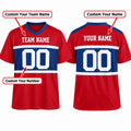 Personalized New York Giants Football Jersey – Century Red Retired Player Alternate Style, Custom Name Patch, Team Name, Number & Logo-2