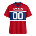 Personalized New York Giants Football Jersey – Century Red Retired Player Alternate Style, Custom Name Patch, Team Name, Number & Logo-3