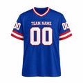 Personalized New York Giants Football Jersey – Royal Classic Alternate Style, Custom Name Patch, Team Name, Number & Logo-3