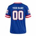 Personalized New York Giants Football Jersey – Royal Classic Alternate Style, Custom Name Patch, Team Name, Number & Logo-4