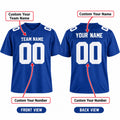 Personalized New York Giants Football Jersey – Royal Vapor F.U.S.E. Limited Style, Custom Name Patch, Team Name, Number & Logo-2