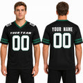 Personalized New York Jets Football Jersey - Legacy Black Alternate Style, Custom Name & Number-1