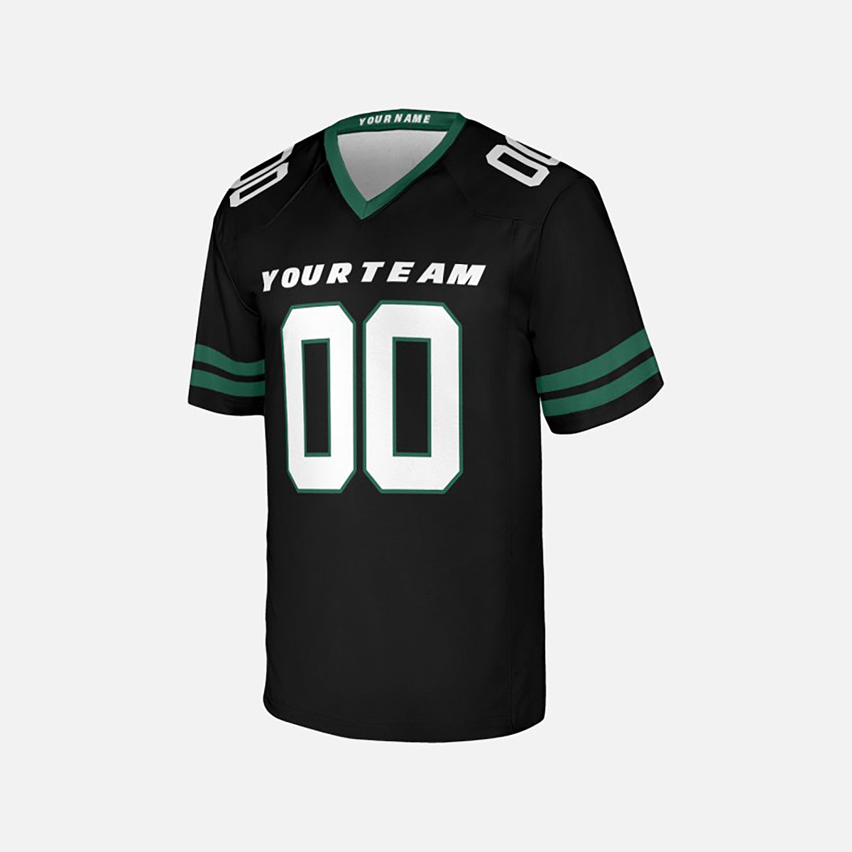 Personalized New York Jets Football Jersey - Legacy Black Alternate Style, Custom Name & Number-3