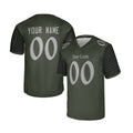 Personalized New York Jets Football Jersey - Olive Green 2025 Rivalries Style, Custom Name & Number-3