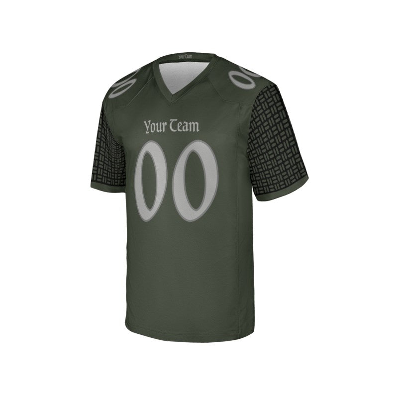 Personalized New York Jets Football Jersey - Olive Green 2025 Rivalries Style, Custom Name & Number-4